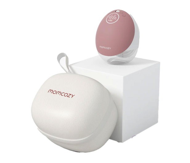 MOMCOZY Laktator M9 bezprzewodowy pojedynczy czerwony BP223 - 1574111 - zdjęcie